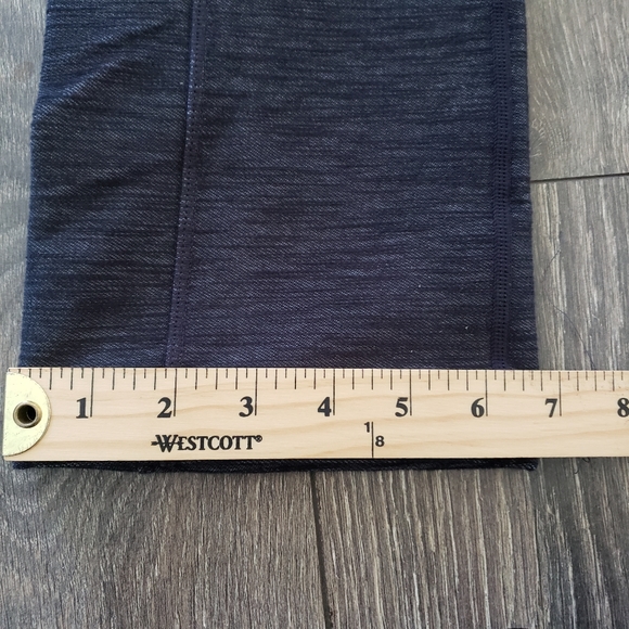 LULULEMON black and grey leggings Capri pants women's size 6 - Picture 7 of 9